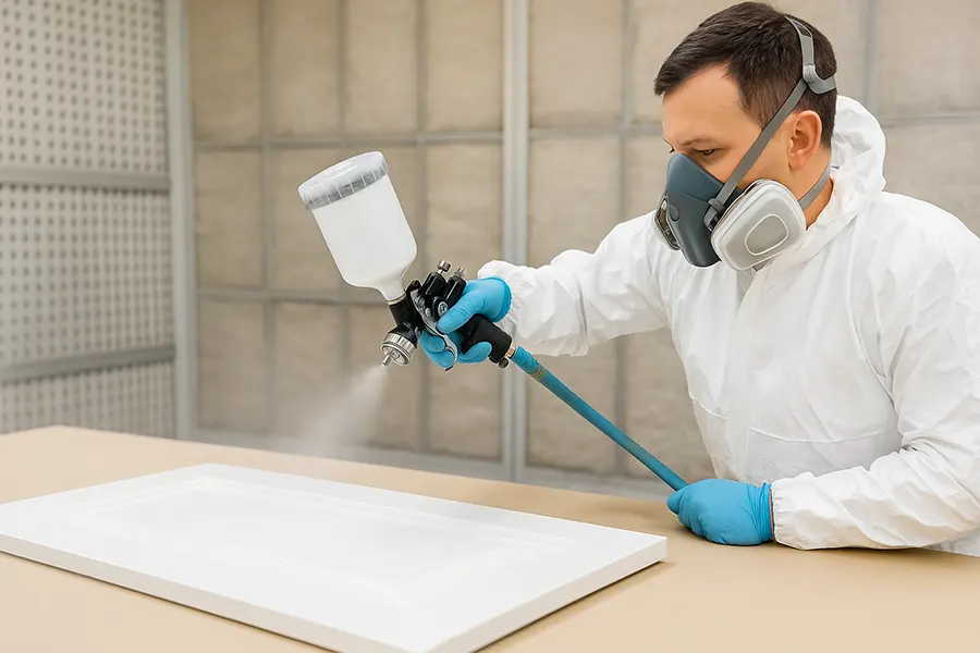 purepoly polyurethane spray painting